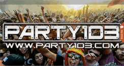 Desktop Screenshot of party103.com